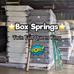 Box Springs King Queen Full Twin Box Spring Bases Para Colchones Mattresses 