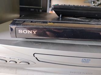 Sony DVD player and more