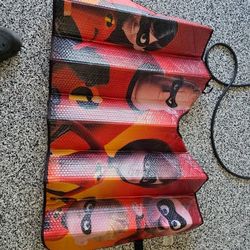 Incredibles car windshield sunshade