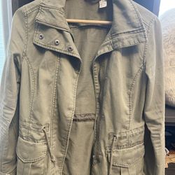 Divided Green Jacket 