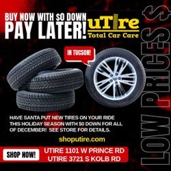 $0 Down For New Tires - Buy Now, Pay Later - Only in Tucson