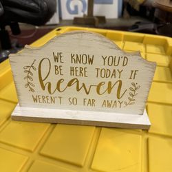 Wedding sign