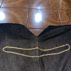Gold Rape Chain 14k