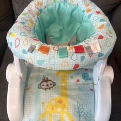 Bright Starts Learn to Sit 2 Position Floor Seat - Wild Vibes