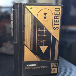 Windsor Cassette Player CS-504 Portable Stereo Vintage 80s 90s PARTS ONLY