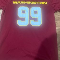 Nfl commanders chase young jersey