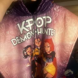 Kpop Demon Hunter Poncho 