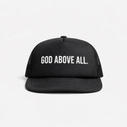 GOD ABOVE ALL. Hat