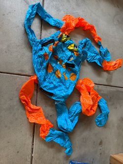 Two Large Deflated Inflatable Pool Floats