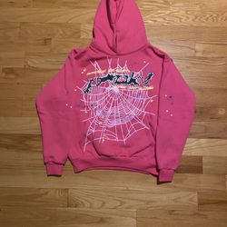 pink sp5der p*nk hoodie