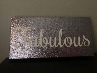 Glitter frame