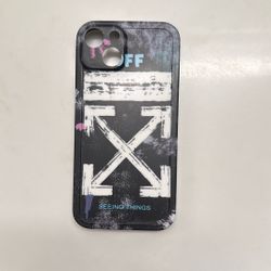 Off White Case For iPhone 14 6.1 Inch 
