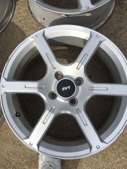 Svt Model Rims FORD 18 INCH SVT RIMS for Sale in Franklin Park, IL - OfferUp