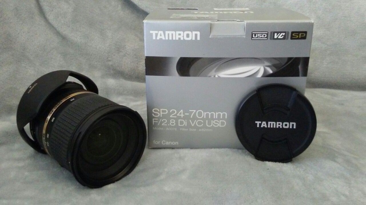 Tamron SP 24-70mm Zoom Lens for Canon