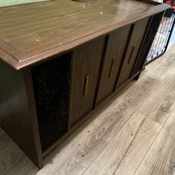 Free Retro Vintage Record Stereo Cabinet