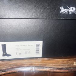 Coach Black Boots 
