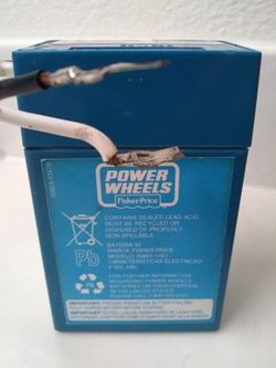 Power wheels battery