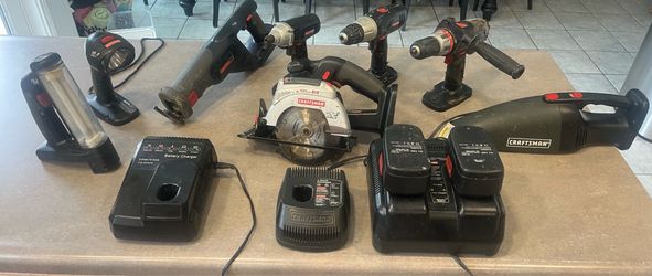 Craftsman 19.2V Battery Operated Power Tools
