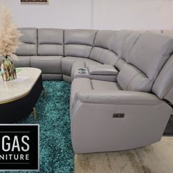 Sectional Power Recliners 