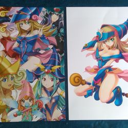 Yu Gi Oh Dark Magician Girl Posters $10 Each And Stickers