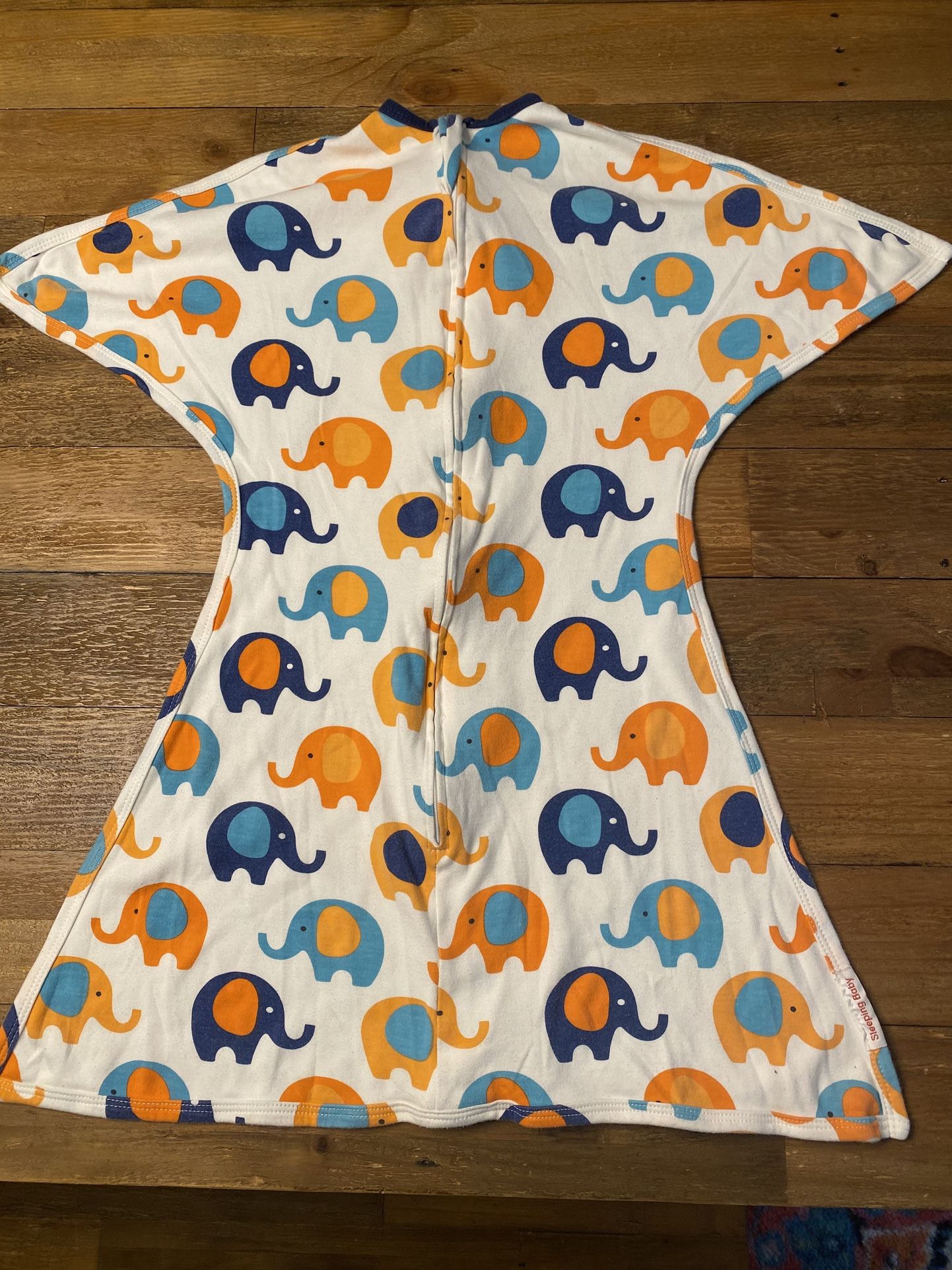 Sleeping Baby size medium 6-12 months sleep sack zipadee-zip elephant