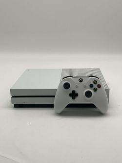  Xbox One S 1TB Console Gaming System White  w/1 Controller
