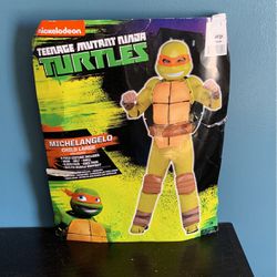 Teenage Mutant Ninja Turtles Michelangelo Costume -3T-4T 