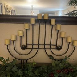 Candle Holder With Candles