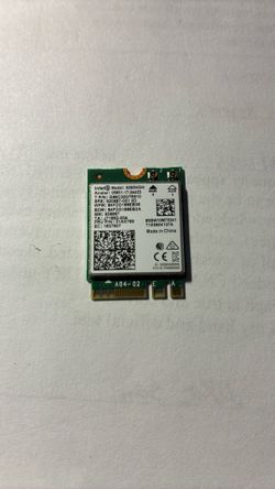 Intel Bluetooth WiFi Adaptor Card