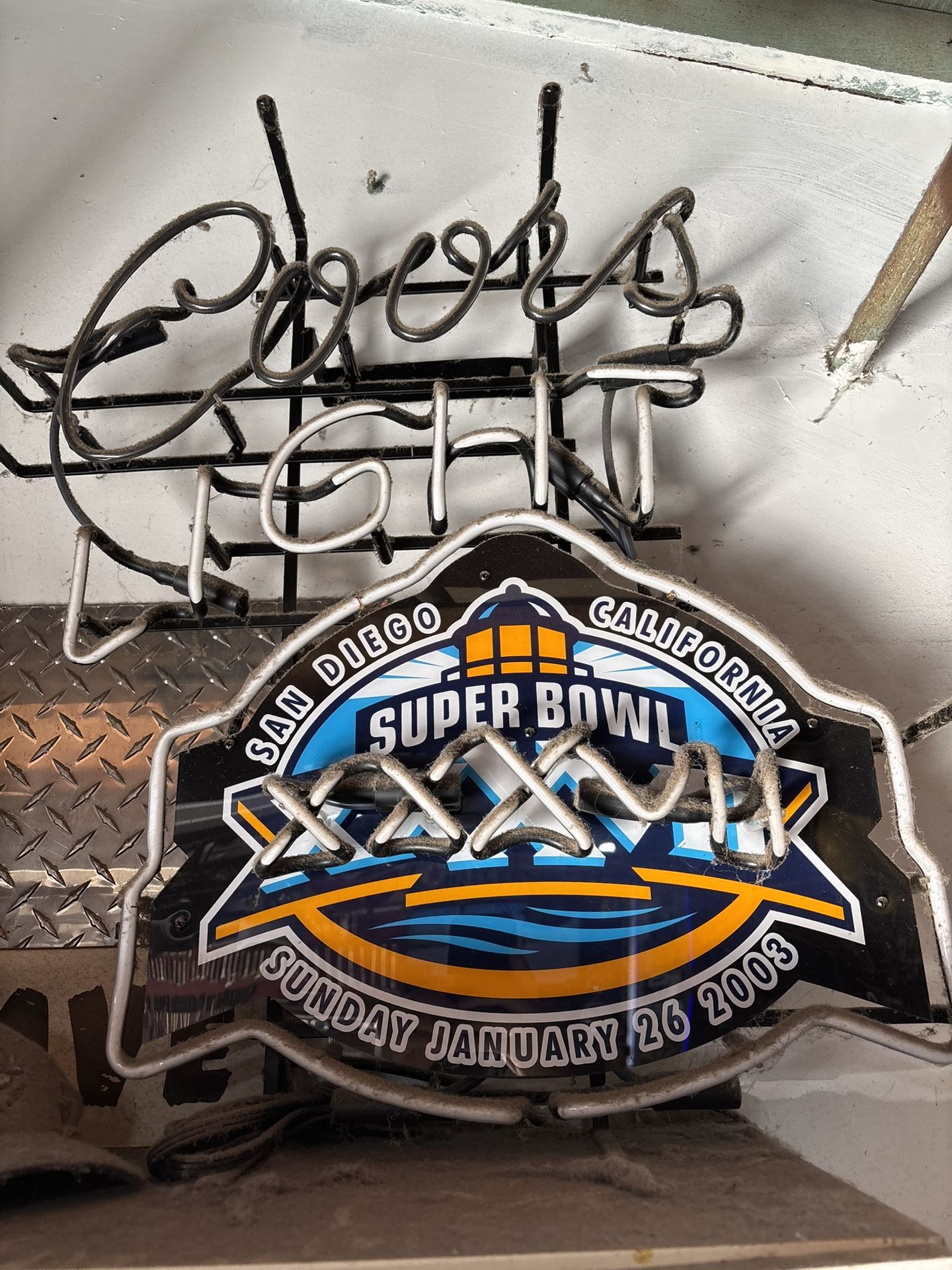 Super Bowl Chargers Neon Light
