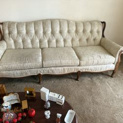 French Couch, Love Chair & Chair