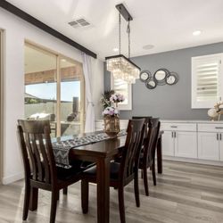 Large 78 Inch - Mapple Wood Beautiful 8 Seater  Dining Table And Chair - 