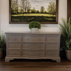 •SOLD• Beautiful Refinished Dresser /Buffet /Credenza / Entry table / Tv stand / Sideboard / Hutch