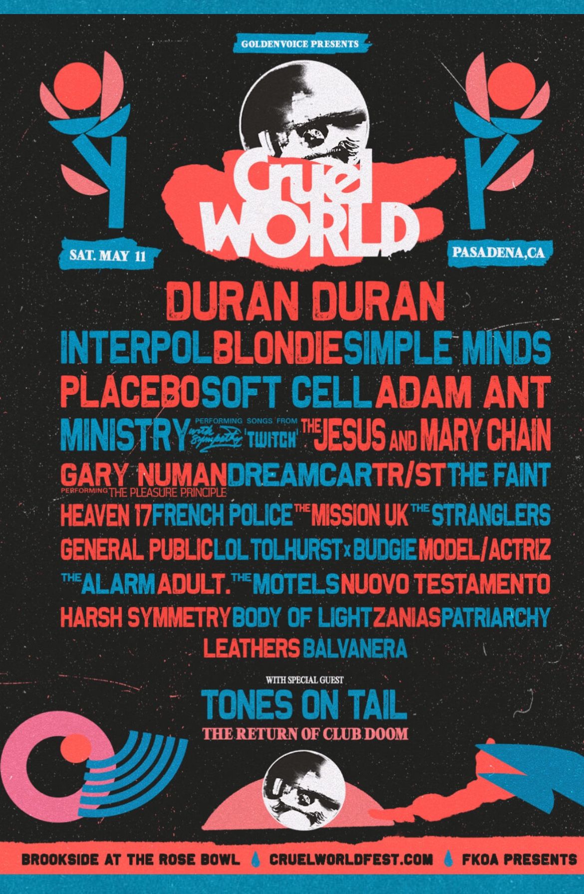 2 Cruel World Tickets (Rose Bowl) Sat May 11 2024