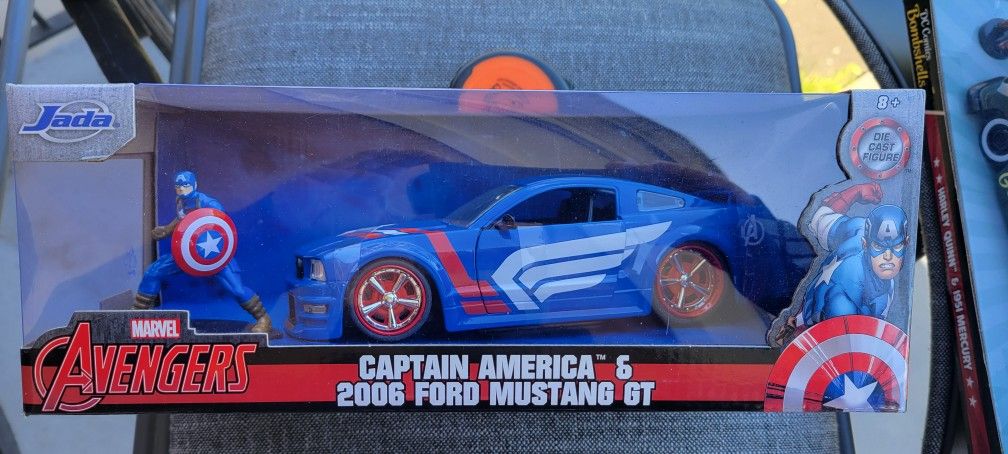 Captain America & 2006 Mustang GT