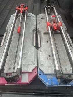 2 Rubi Tile Cutters 