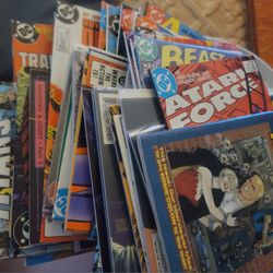 Vintage Lot Of 52 Assorted DC Comics 1970s-1990s