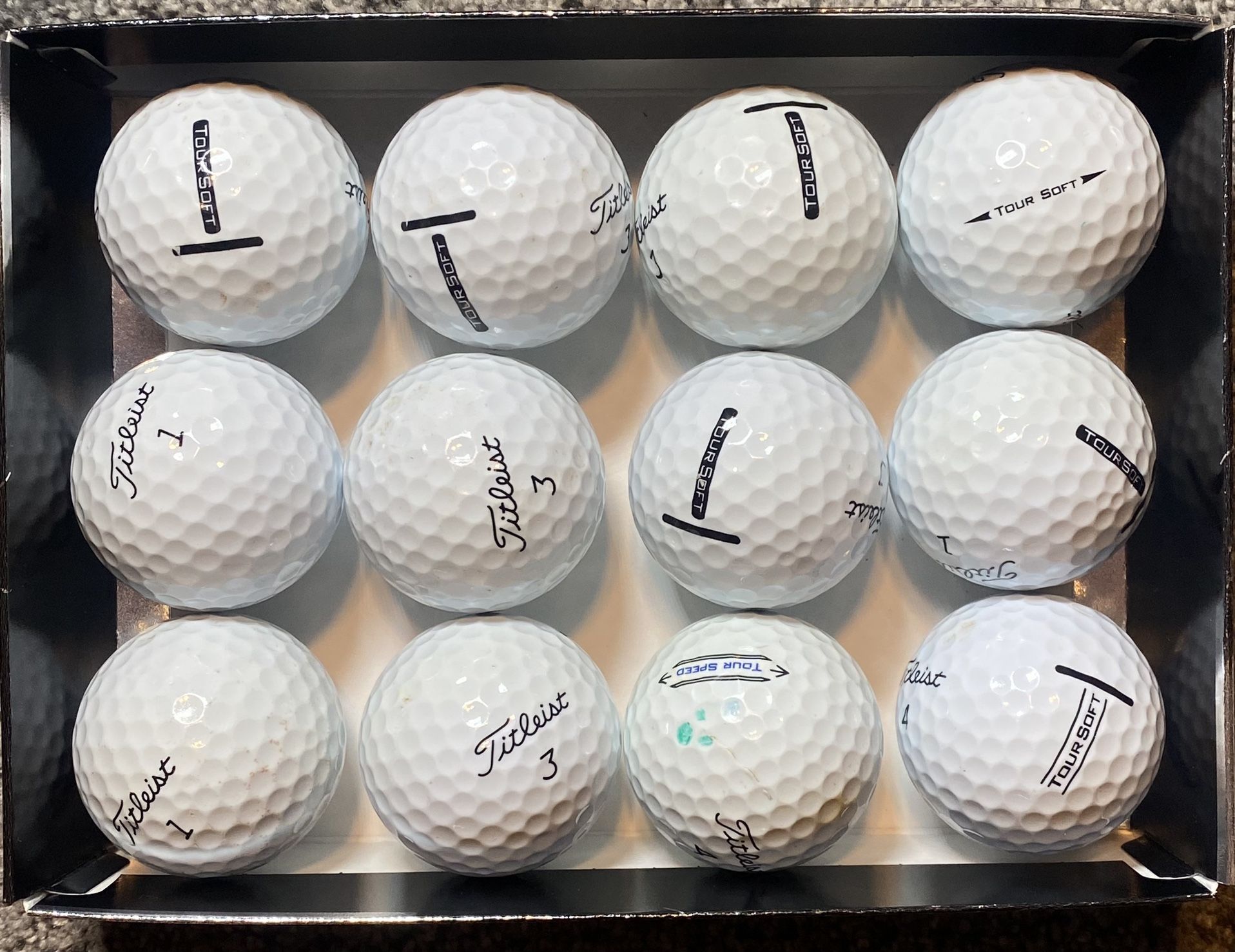3 Dozen Titleist Tour Softs