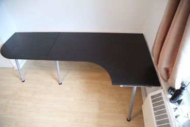 Ikea gallant computer desk for home or office