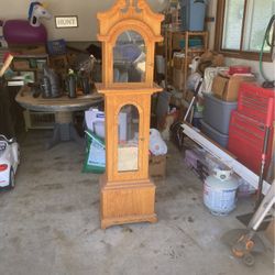 Grandfather Clock Outer Wood Shell
