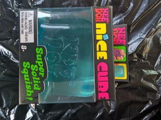 Nee Doh Nice Cube Super Solid Squishi Toy