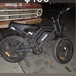 Electric Bike With Charger 