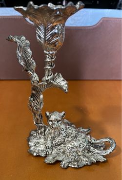 2- PIECE SET- Arthur Court Big Cats