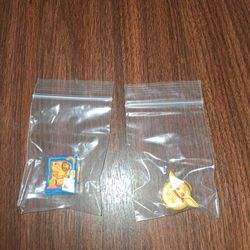 Disney mini brands Gold: Yoda and Forky. (New/Unused)
