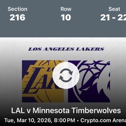 Lakers Vs Wolves
