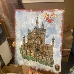 Beautiful Castle Painting