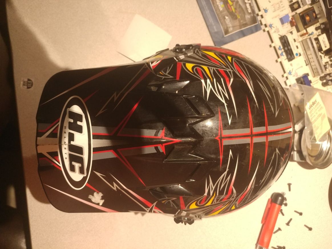 youth dirt bike helmet HJC CL-5 XNY