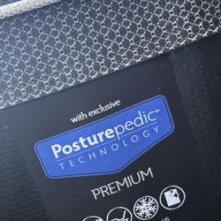 Posturepedic King Bed & Moving/vibrating Frame