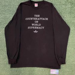 Supreme X undercover public enemy counterattack longsleeve tee