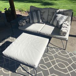 Outdoor couch set IKEA Jutholmen Set 